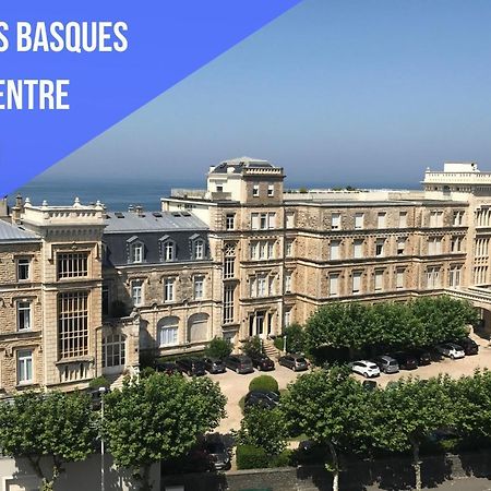 Appartement Belharra Cote des Basques par ascenseur à Biarritz Extérieur photo