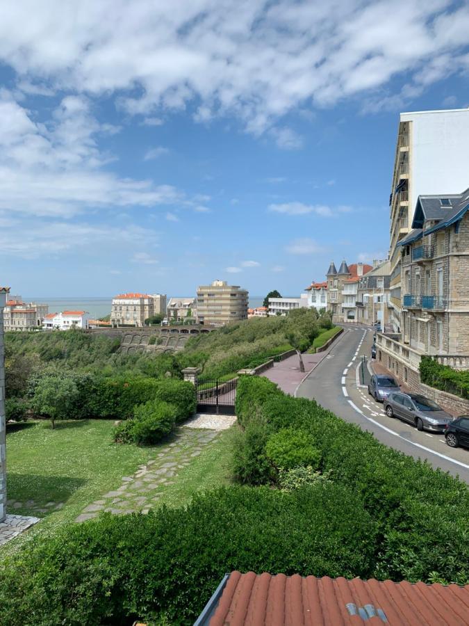 Appartement Belharra Cote des Basques par ascenseur à Biarritz Extérieur photo